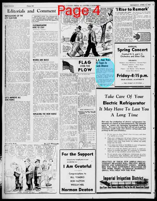 Page thumbnail for Imperial Valley Press