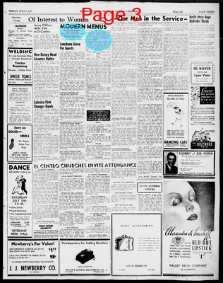 Page thumbnail for Imperial Valley Press
