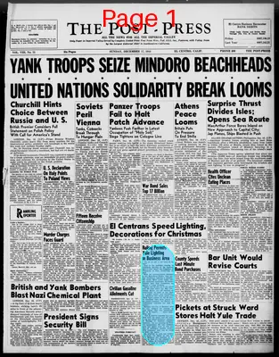 Page thumbnail for Imperial Valley Press