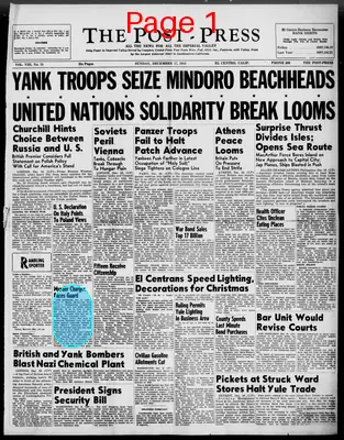 Page thumbnail for Imperial Valley Press