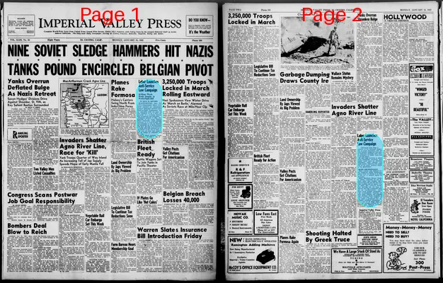 Page thumbnail for Imperial Valley Press