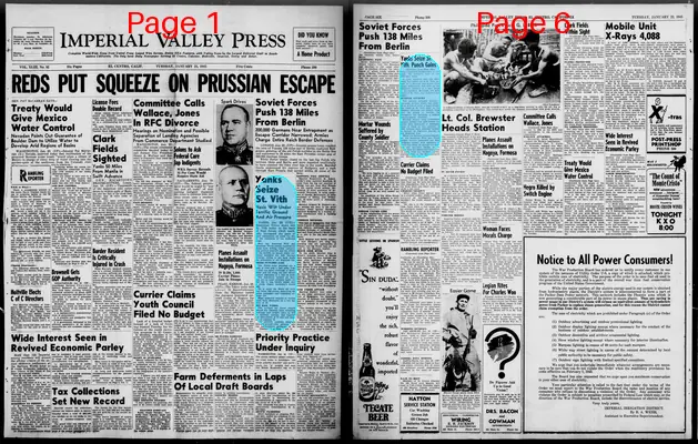 Page thumbnail for Imperial Valley Press