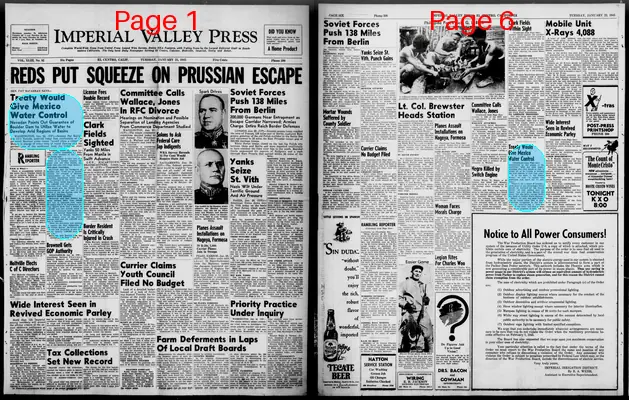 Page thumbnail for Imperial Valley Press