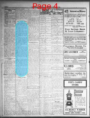 Page thumbnail for Albuquerque Evening Herald