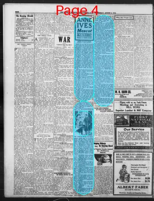 Page thumbnail for The Evening Herald