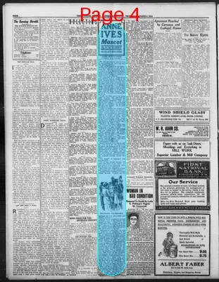 Page thumbnail for The Evening Herald