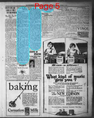 Page thumbnail for The Evening Herald