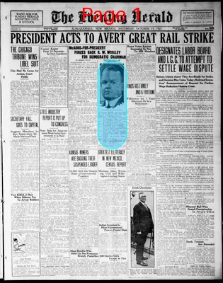 Page thumbnail for The Evening Herald