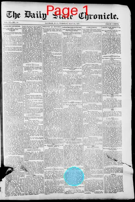 Page thumbnail for The Daily State Chronicle