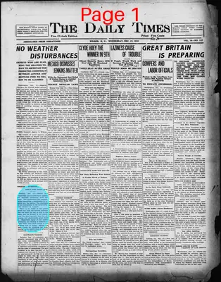Page thumbnail for The Daily Times