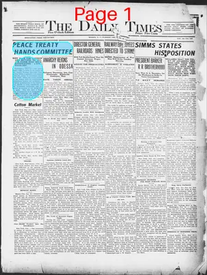 Page thumbnail for The Daily Times
