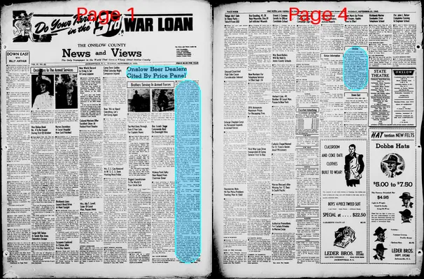 Page thumbnail for The Onslow County News And Views