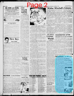Page thumbnail for The News And Views