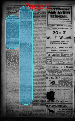 Page thumbnail for The Daily Chieftain