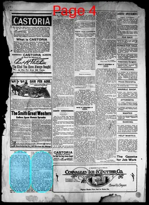 Page thumbnail for Corvallis Gazette
