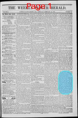 Page thumbnail for The Weekly Placer Herald