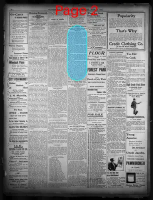 Page thumbnail for Waterbury Democrat