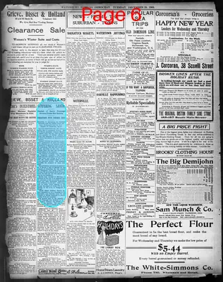 Page thumbnail for Waterbury Evening Democrat