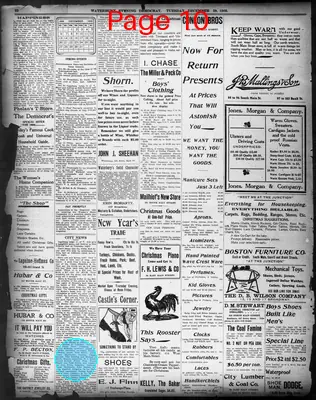 Page thumbnail for Waterbury Evening Democrat