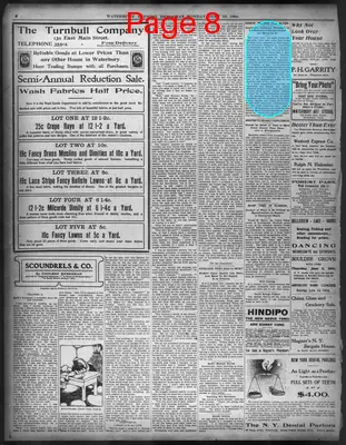 Page thumbnail for Waterbury Evening Democrat