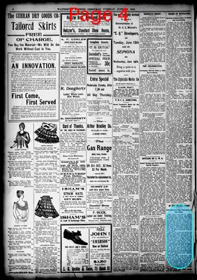 Page thumbnail for Waterbury Evening Democrat