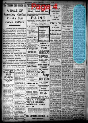 Page thumbnail for Waterbury Evening Democrat