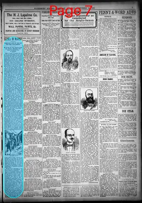 Page thumbnail for Waterbury Evening Democrat