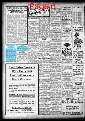 Page thumbnail for Waterbury Evening Democrat
