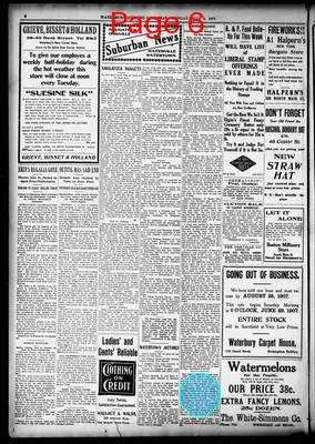 Page thumbnail for Waterbury Evening Democrat