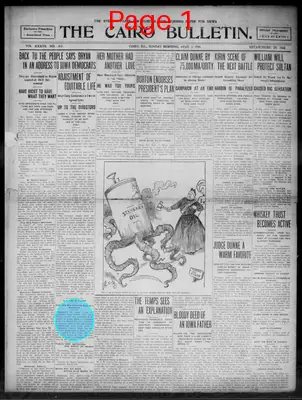 Page thumbnail for The Cairo Bulletin