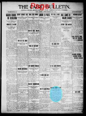 Page thumbnail for The Cairo Bulletin