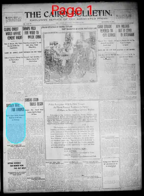 Page thumbnail for The Cairo Bulletin