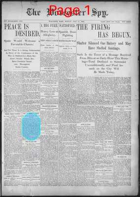 Page thumbnail for Worcester Morning Daily Spy