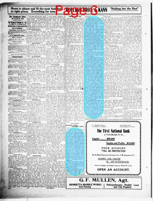 Page thumbnail for The Tucumcari News And Tucumcari Times