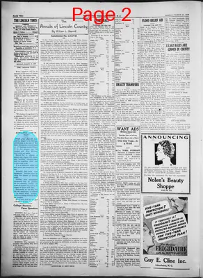 Page thumbnail for The Lincoln Times