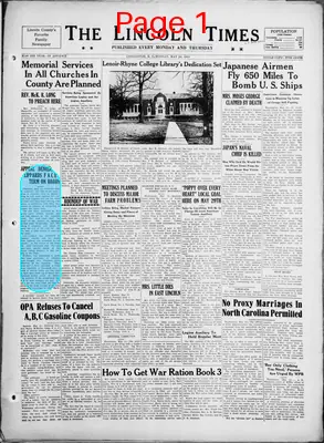 Page thumbnail for The Lincoln Times