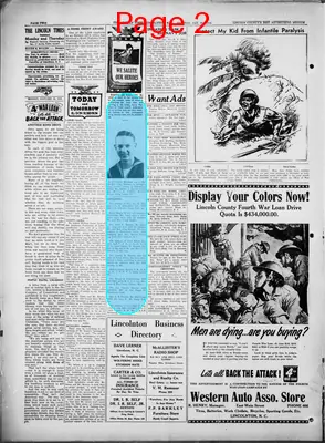Page thumbnail for The Lincoln Times