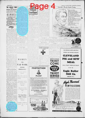 Page thumbnail for The Lincoln Times