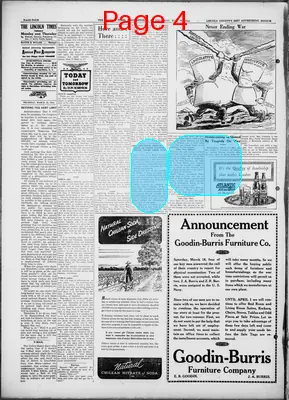 Page thumbnail for The Lincoln Times