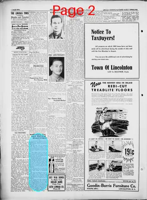 Page thumbnail for The Lincoln Times
