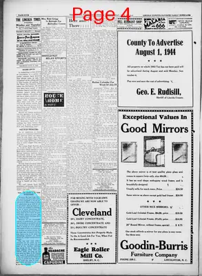 Page thumbnail for The Lincoln Times