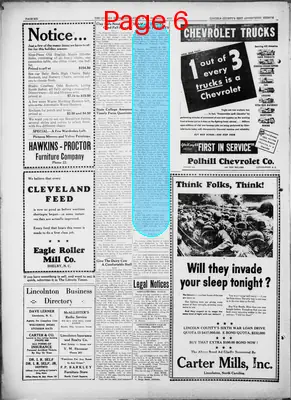 Page thumbnail for The Lincoln Times