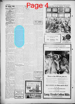 Page thumbnail for The Lincoln Times
