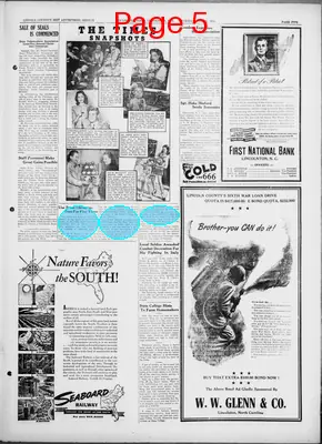 Page thumbnail for The Lincoln Times