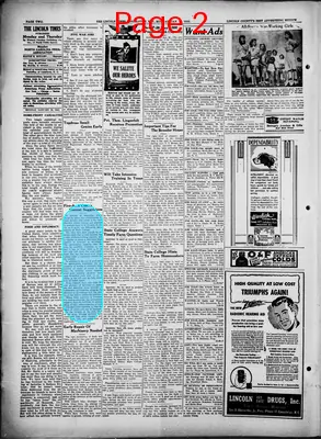 Page thumbnail for The Lincoln Times
