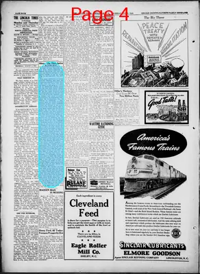 Page thumbnail for The Lincoln Times