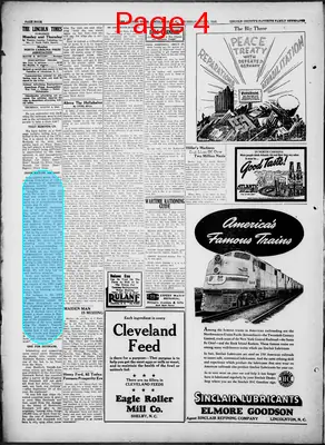 Page thumbnail for The Lincoln Times