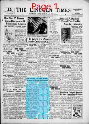 Page thumbnail for The Lincoln Times