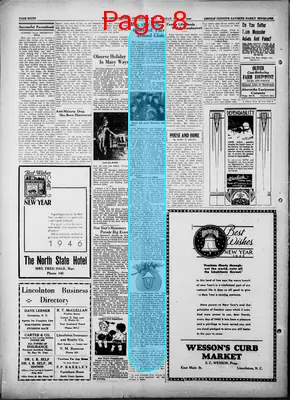 Page thumbnail for The Lincoln Times