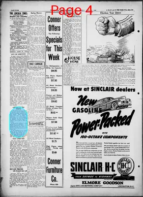 Page thumbnail for The Lincoln Times